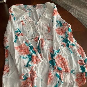 Torrid floral blouse